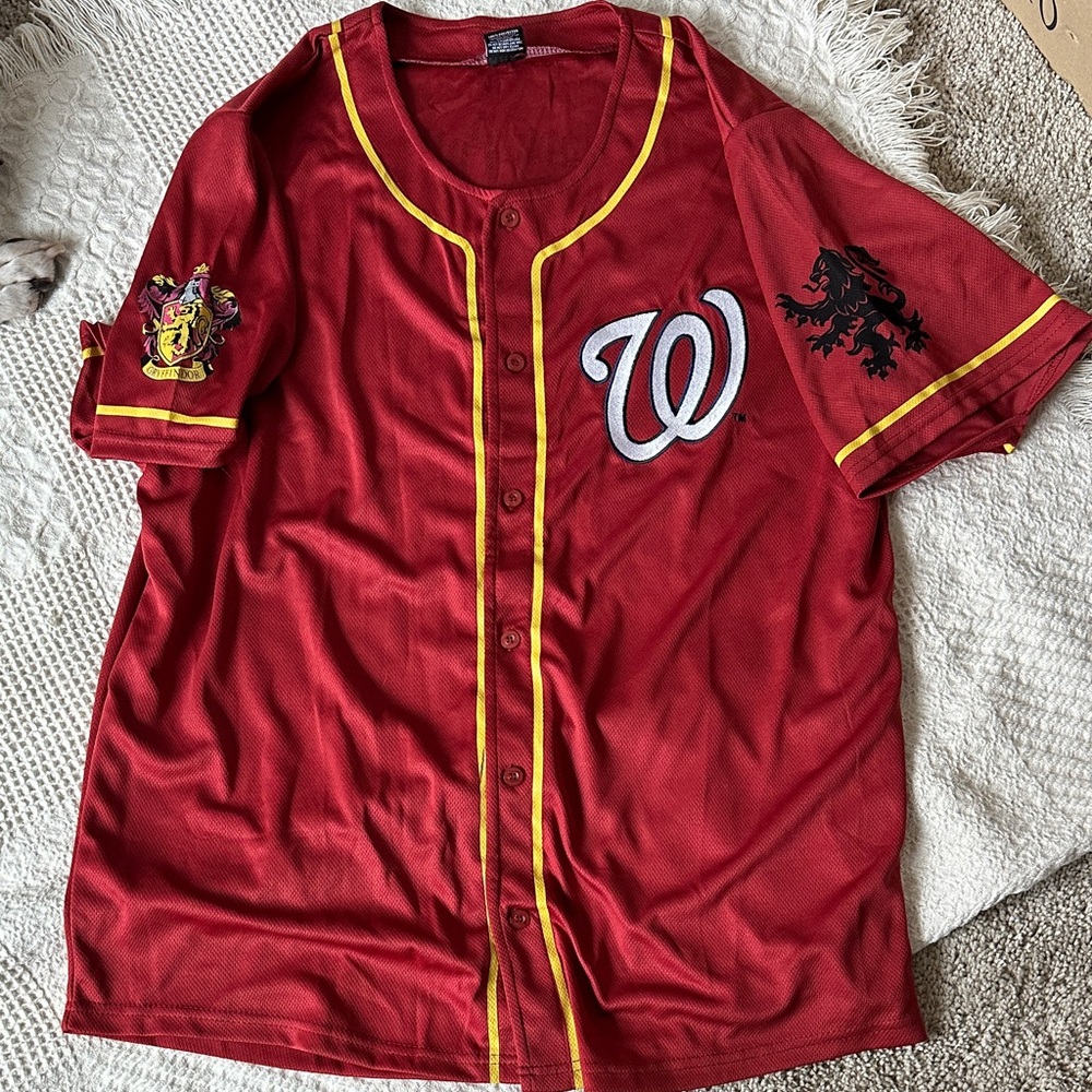 Washington Nationals Gryffindor Jersey